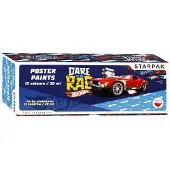 Starpak Posterverf 12 kleuren Hot Wheels, 20ml