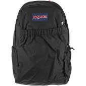 JanSport Sac à dos Slouch Pack EK0A5BMYN55, sac à dos, unie, noir, taille : taille unique
