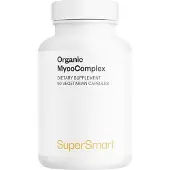 SuperSmart Organic MycoComplex Dietary Supplement - 90 Gél. Vég.