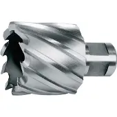 RUKO 108229e Hss-co 5 Cobalto Weldon Ø 29 Mm Hollow Drill Bit Argenté