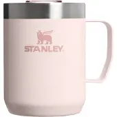 Stanley Mug de voyage Everyday Camp Hammertone Rose Quartz – 230 ml, rose