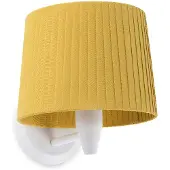 Faro SAMBA Applique intérieure blanc/soie polyester jaune 64306-36