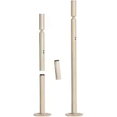 Eth Lampadaire crème Pencil Ø 8 cm