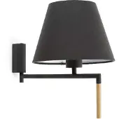 Faro RON Applique intérieure gris foncé/noir 64400-12