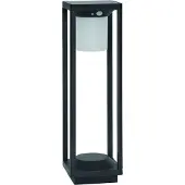 Nova Luce Lampe de jardin solaire Loveto anthracite
