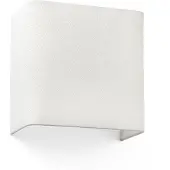 Faro Applique murale en tissu Coton Carré Beige