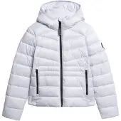 Superdry Fuji Quilt Padded Jacket Blanc M Femme