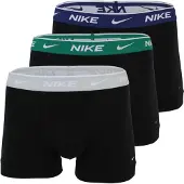 Nike Nq00ke1284 Trunk Boxers 3 Units Noir L Homme