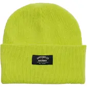 Superdry Femme Tricoté En Maille Classique Bonnet, Vert &amp; Noir