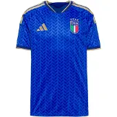 Adidas Italy Homme - Jerseys/Réplicas, Bleu - Taille S - Poly Jersey