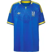 Adidas Maillot 'Ukraine 26 Away' bleu / jaune