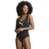 Puma 100000072 Swimsuit Noir L Femme