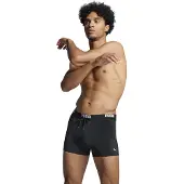 Puma Maillot de bain de sport noir / blanc