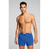 Puma Logo Swimming Shorts Bleu L Homme