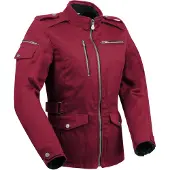 Segura Veste textile pour femme Leyton couleur : rouge foncé, taille : 36
