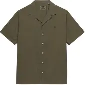 Superdry Cabana Short Sleeve Shirt Vert L Homme