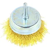 GEKO Brosse métallique pour perceuse 75mm 01529