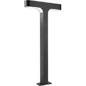Paulmann 94405 : Lampe d'extérieur LED, modèle Dobla, idéale pour éclairage de poteau, IP44, 655 mm, 3000K, 8W, 1100lm, 230V, anthracite, aluminium. Éclairage extérieur en aluminium