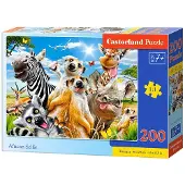 Castorland Puzzle 200 pièces Selfie africain 222148