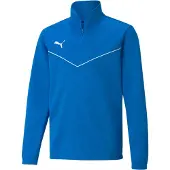 Puma Sweat de sport 'TeamRise' bleu / blanc