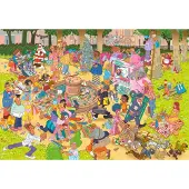Bluebird Puzzle Jeu de puzzle Chuckle Park - 1000 pièces jouet coloré