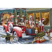 Bluebird Puzzle Casse-tête Bluebird Casse-tête Chiens en camion - 1000 Teile Puzzlespaß