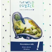 The Wild Puzzle Puzzle en bois Newborns 130 pièces éducatif
