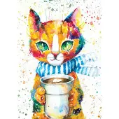 Magnolia Puzzle Colorful Cat - 1000 pièces