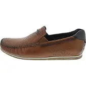 Bugatti Chesley, chaussures pour hommes, modèle pantoufle, couleur marron, style décontracté