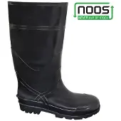 Lemigo Bottes en caoutchouc NOIRES BART R-44 (44)