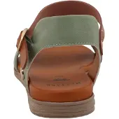 Mustang Sandales plates vertes pour femmes de la marque , idéales pour les loisirs