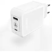 Hama Quick Charge Chargeur rapide secteur Power Delivery PD 42W blanc
