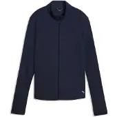 Puma Femmes, Vestes de survêtement, W Pure Textured FZ Jacket (L), Bleu, L