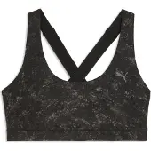 Puma Cloudspun Medium Impact Sports Bra Noir L Femme