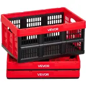 Vevor Caisse Plastique Pliable 32 L Lot de 3