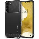 Spigen Rugged Armor Samsung Galaxy S22 Back Cover Zwart