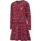 Hummel Merry Long Sleeve Dress Rouge 110 cm Fille