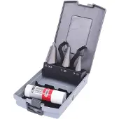 Ks Tools Coffret de forets aléseurs coniques HSS Co, en box PVC, 4 pcs ( 336.0543 )