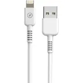 Muvit Usb Vers Lightning Câble Mfi 3m 2.4a Blanc Blanc One Size