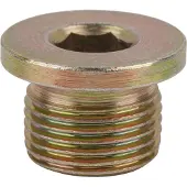 Ks Tools Bouchon de vidange, hexagone interne 8mm, M16x1,25x11,5mm, pack de 25 ( 430.2029 )
