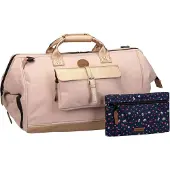 Cabaia sac de voyage pour ordinateur portable Adventurer Hiker Duffle Bag Queretaro rose