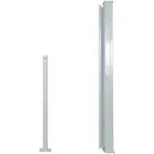 Syfax Auvent latéral rétractable 120 x 300 cm Gris