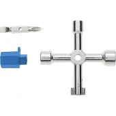 Högert Technik Fraise pour pôles de batterie / bornes