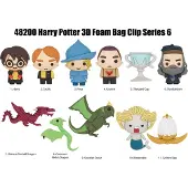 MONOGRAM Harry Potter Series 6 3d Pvc Bag Clips Display Multicolore