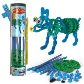 Clics Noodle The Pup Tiges de construction flexibles, 34dlg.