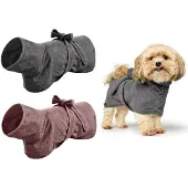 Hunter Peignoir Riga pour chiens Rose 40 (40, Peignoir pour chien)