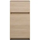 Burgbad Lin20 Armoire basse, 2 tiroirs, 400x357x780mm, USJG040F5355