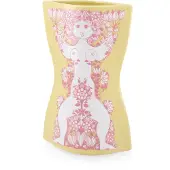 Bjørn Wiinblad - Nina Vase - Yellow/Pink - 22 cm (1x)