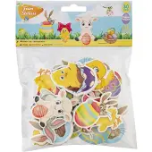 Grafix Autocollants en mousse Pâques, 30 pcs. (1x)