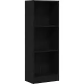 vidaXL Bibliothèque En Chêne Noir 40 X 24 X 109 Cm Bois D'ingénierie